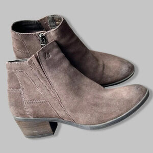 Josef Seibel Brown Colour Oily Suede Leather Bootie